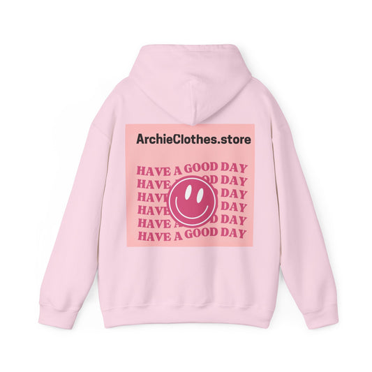Archie Have A Good Day Hoodie Pink Varient